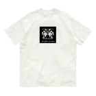 ogamiairiの怒りが囁く、かっこいい狼🐺 Organic Cotton T-Shirt