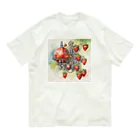 Oimo_shanの機械仕掛けのイチゴさん Organic Cotton T-Shirt