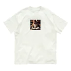 ○○なネコのお勉強ネコ Organic Cotton T-Shirt