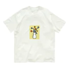 kkotomiiのおはな オーガニックコットンTシャツ