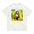 kjhtyuのおさる Organic Cotton T-Shirt