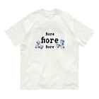 eri-toのfiore Organic Cotton T-Shirt