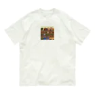 jhomのゲームボーイタウン Organic Cotton T-Shirt
