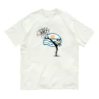 Namataのkick something up Organic Cotton T-Shirt