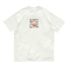 ごみちゃんショップのびっとこくん オーガニックコットンTシャツ