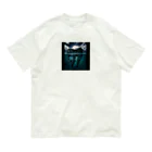 NoweのDinosaur fossils island オーガニックコットンTシャツ