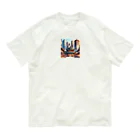 Irregular is beautifulのHarmony of Eras: The Tokyo Tapestry Organic Cotton T-Shirt