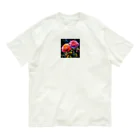 AQUAMETAVERSEの煌めくバラ　なでしこ1478 オーガニックコットンTシャツ