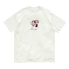 バツ2バツ1再婚夫婦公式ショップのバツ2バツ1再婚夫婦イラスト Organic Cotton T-Shirt