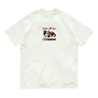 NEKOMARUDOUの三毛猫ペイント Organic Cotton T-Shirt