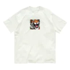 Isaiah_AI_Designの咆哮するトラ Organic Cotton T-Shirt