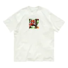 shoheiiwasaのアライグマ オーガニックコットンTシャツ