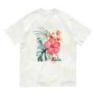 きら星のALOHA オーガニックコットンTシャツ