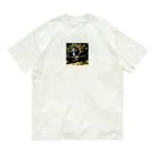 sei-goのバナナの芸術的な盛り付けをするゴリラ Organic Cotton T-Shirt