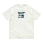 akipen76の共存を目指すペンギン Organic Cotton T-Shirt