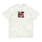 ビビッドストアの韓国混じりの和柄スタイル✨ Organic Cotton T-Shirt