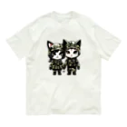 RANRAN2432MPJのLOVEニャンズ【迷彩服】 Organic Cotton T-Shirt