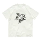 ぽんsの狐 オーガニックコットンTシャツ