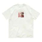 「動物ミリ屋」の桜奇麗やんいいやん Organic Cotton T-Shirt