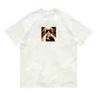 Akira03のねこ オーガニックコットンTシャツ