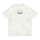 sansamのねこごろり/モノクロ Organic Cotton T-Shirt