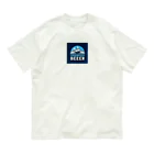 オキナワンストアの蒼のビールくん Organic Cotton T-Shirt