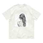 ニャン丸の愛するあなたの後ろ姿 Organic Cotton T-Shirt