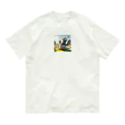 かんぱい工房の明るい子供のハト Organic Cotton T-Shirt