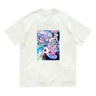 AQUAMETAVERSEのシ一バラダイスで遊ぼう　クニちゃん　2496 Organic Cotton T-Shirt