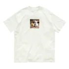 chocomegane0228の子猫とひよこ Organic Cotton T-Shirt