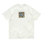 toto444の動物園 オーガニックコットンTシャツ