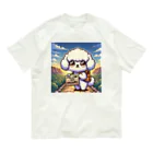 keikei5の華やかで愛らしいトイプードル Organic Cotton T-Shirt