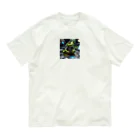 massy_nakiriの高度な技術を駆使するカエル オーガニックコットンTシャツ