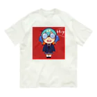 びびのよく見ると目が回りそうな女の子 Organic Cotton T-Shirt