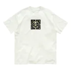 heart-sの海賊旗風スカル オーガニックコットンTシャツ