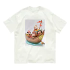 AQUAMETAVERSEの気の合う友と航海　なでしこ1478 Organic Cotton T-Shirt