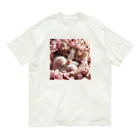 Chimetimeの桜と子猫 Organic Cotton T-Shirt