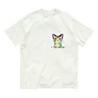 パキュラSHOPのカラフルキャット2 オーガニックコットンTシャツ