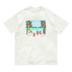 ねずみさんのブティックのフルーツの楽園 オーガニックコットンTシャツ