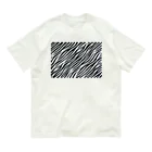 シマのゼブラ柄に期待を求めて Organic Cotton T-Shirt