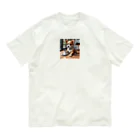 8-Bit Oasisのcoffee dog Organic Cotton T-Shirt