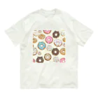 パキュラSHOPのドーナツ、時々ネコドーナツ Organic Cotton T-Shirt