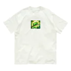 kyokingのカメレオン オーガニックコットンTシャツ