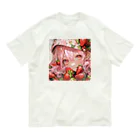 ぶーたんのいちごの夢幻 Organic Cotton T-Shirt