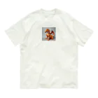 cotaro_worksの輝くドラゴン　折り紙09 Organic Cotton T-Shirt