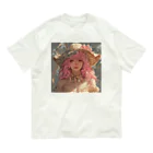 AQUAMETAVERSEのあなたをお守ります女性　なでしこ1478 Organic Cotton T-Shirt