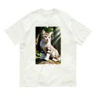 kanatuのお店のキジ白くん① Organic Cotton T-Shirt