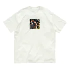 atto_usagiのクリスタルウィンクうさぎ Organic Cotton T-Shirt