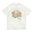 MILO_36のフラッフィだらけ Organic Cotton T-Shirt