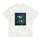 時の彩りのドクダミの花言葉 オーガニックコットンTシャツ